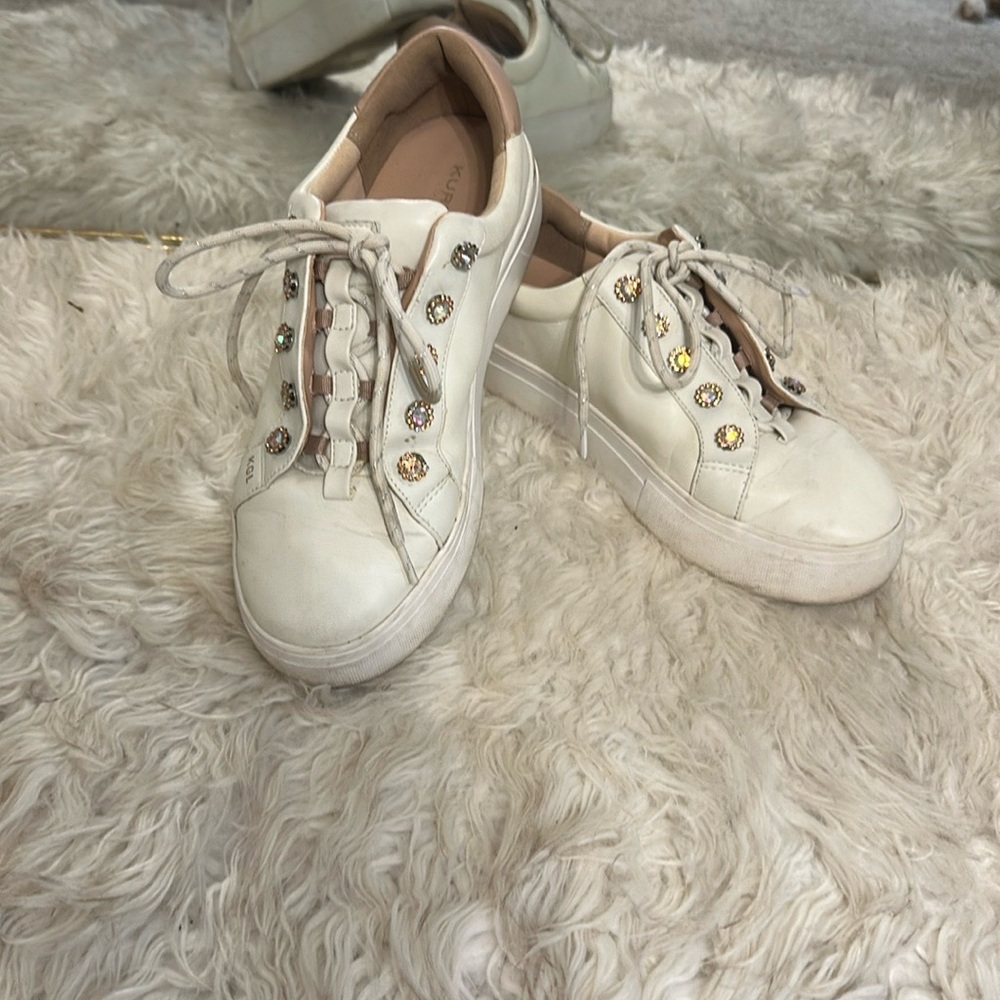 Kurt Geiger White Tennis Shoes